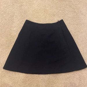 Gap black mini skirt